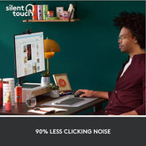 Logitech M650 Wireless Mouse: Silent Clicks, 2-Yr Battery - Perfect for Small/Medium Hands